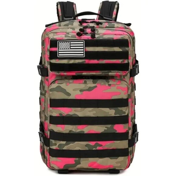 45L Tactical Backpack – waterproof Multi Compartment for Hiking, … - Picture 2 of 5